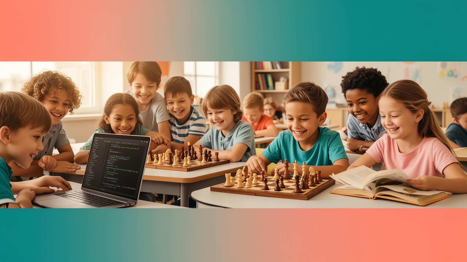 Children learning together